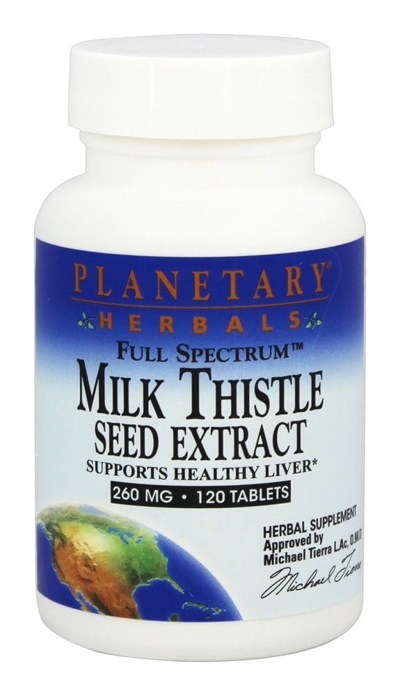 Planetary Formulas Planetary Herbals Full Spectrum Silymarin 80, 120 ea