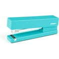 thumbnail image 3 of Poppin Dynamic Duo Stapler and Tape Dispenser Set - Aqua, Staple Up to 20 Sheets of Paper, Solid Weighted Core Tape Dispenser, Matching Lengths for an Even Setup, 3 of 13