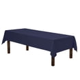 thumbnail image 4 of Gee Di Moda Rectangle Tablecloth - 60 x 126 Inch Navy Blue Table Cloth for 8 Foot Rectangle Table - Heavy Duty Washable Fabric - for 8 Ft Buffet Table, Holiday Party, Dinner, Wedding & Baby Shower, 4 of 4