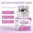 thumbnail image 3 of Dermaxgen Retinol Eye Cream – Anti-Aging Eye Cream for Wrinkles, Fine Lines – Dark Circle Eye Cream for Under Eye Bags, Puffiness – Hydrating and Brightening Eye Cream with Hyaluronic Acid, 3 of 6