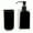 Black, variant on Nameeks Ra681 Gedy Bathroom Accessories Set - Black