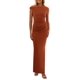 thumbnail image 1 of Vestido largo PRETTYGARDEN para mujer, verano 2025, con un solo hombro, 1 of 9