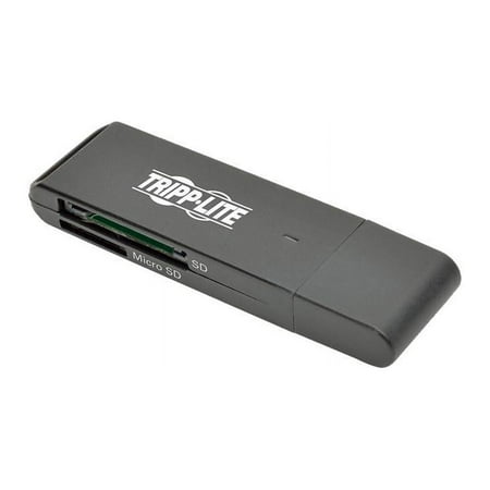 UPC: 0037332201232 | Tripp Lite USB 3.0 SuperSpeed SD/Micro SD Adapter Memory Card Media Reader 5 Gbps (U352-000-SD)