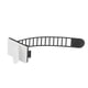 thumbnail image 3 of Clips de cable autoadhesivos ajustables organizador de cables con montaje opcional de tornillo para sujetar brida de cable 90x12mm negro 50 piezas, 3 of 4