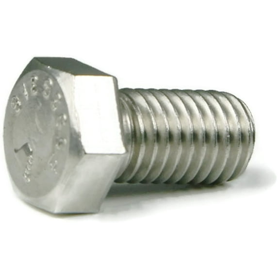 1-8 x 1 3/4 Hex Cap Screws, 316 Stainless Steel (Quantity: 40) Coarse Thread (UNC) Fully Threaded