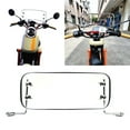 thumbnail image 2 of Motorbike Wind Deflector Motorcycles Windscreen Screw On Windshield Extension for Motorcycles Scooter, 2 of 8