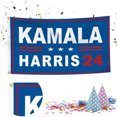 thumbnail image 1 of Kamala Harris 2024 3 X 5 Pies Color Vivo para Interior Y Exterior, 1 of 9