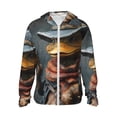 thumbnail image 2 of Lsque Western Cowboy Duck UPF 50+ Lightweight Sun Protection Men's Women's Long Sleeve Shirt, Hoodie Performance -Medium, 2 of 9