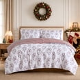 thumbnail image 6 of Southshore Fine Linens Merry Manor Christmas Comforter Set, King/California King, 3 PCS, 1 Comforter and 2 King Pillow Shams, Ultra Soft Brushed Microfiber, Down Alternative Bedding, 6 of 9