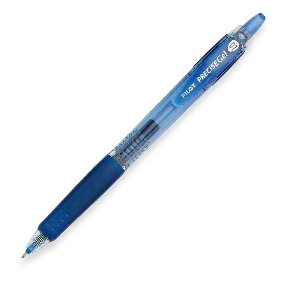 15002 Pilot BeGreen Precise Gel RT Rollerball Pen Blue Pack of 5 0.7mm Fine 