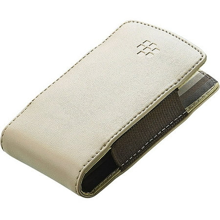 004 Blackberry - BlackBerry Leather Pocket for BlackBerry Tour 9630 - Sandstone / Tan