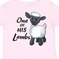 thumbnail image 4 of Inktastic One of His Lambs Easter Sheep Boys or Girls Toddler T-Shirt, 4 of 5