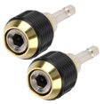 thumbnail image 4 of Adaptateur de Mandrin de Forage, Verrou Stable Intégré et Support de Tournevis Anti-Choc à Ressort, 2Pcs 60mm pour Perceuse à Main Électrique Facile à Installer et à Démonter, 4 of 8