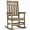 Brown, variant on Devoko Outdoor Rocking Chair Presidential Rocker HDPE All-weather Chair (One Chair Only), Black