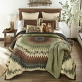 thumbnail image 6 of Donna Sharp Pine Circle UCC 3PC Queen Quilt Set, 6 of 11