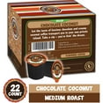 thumbnail image 2 of Crazy Cups Decaf Chocolate Coconut Dream Medium Roast Coffee, for Keurig K Cups Brewers, 22 Ct, 2 of 7