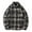 Noir, variante sur NLLSHGJ Chemises pour Hommes Manches Courtes Chemise en Laine à Carreaux Veste Tendance et Décontractée Chemise à Manches Longues Chemises Boutonnées Manches Longues Blanc et Noir Chemises Boutonnées Décontractées