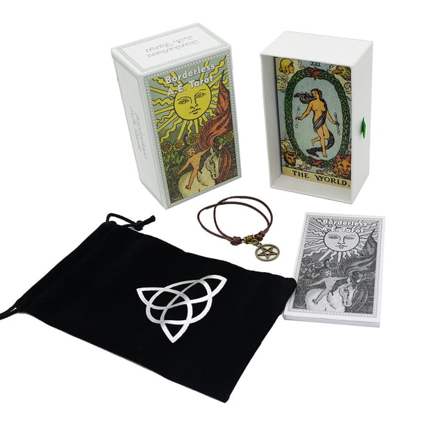 Nuevo Cartas de Tarot de vista 7*12 caja de regalo extraíble juguete