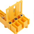 thumbnail image 4 of Ensemble de 44 localisateurs de trous droits, positionneurs de perçage multifonctionnels en plastique et bois pour la construction de meubles, 4 of 4
