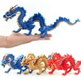 thumbnail image 2 of Lubelski Mythological Dragon Model Collectable Festive Excellent Craftsmanship Dragon Phoenix Animal Action Figure for Decor, 2 of 8