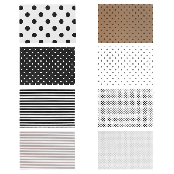 80 Sheets Black White Tissue Paper Art and Wrapping Christmas Gift