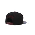 thumbnail image 2 of City Caps Black/Floral Adjustable Snapback - Arizona, 2 of 3