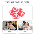 thumbnail image 2 of 6pcs Racket Vibration Dampeners National Flag Designed Tennis Racket Shocking Absorbers, 2 of 7
