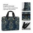 thumbnail image 4 of FORMRS 16" Laptop Bag Carrying Sleeve Case with Handle Travel Shoulder Briefcase, Shadowy Forest Pattern, 4 of 8
