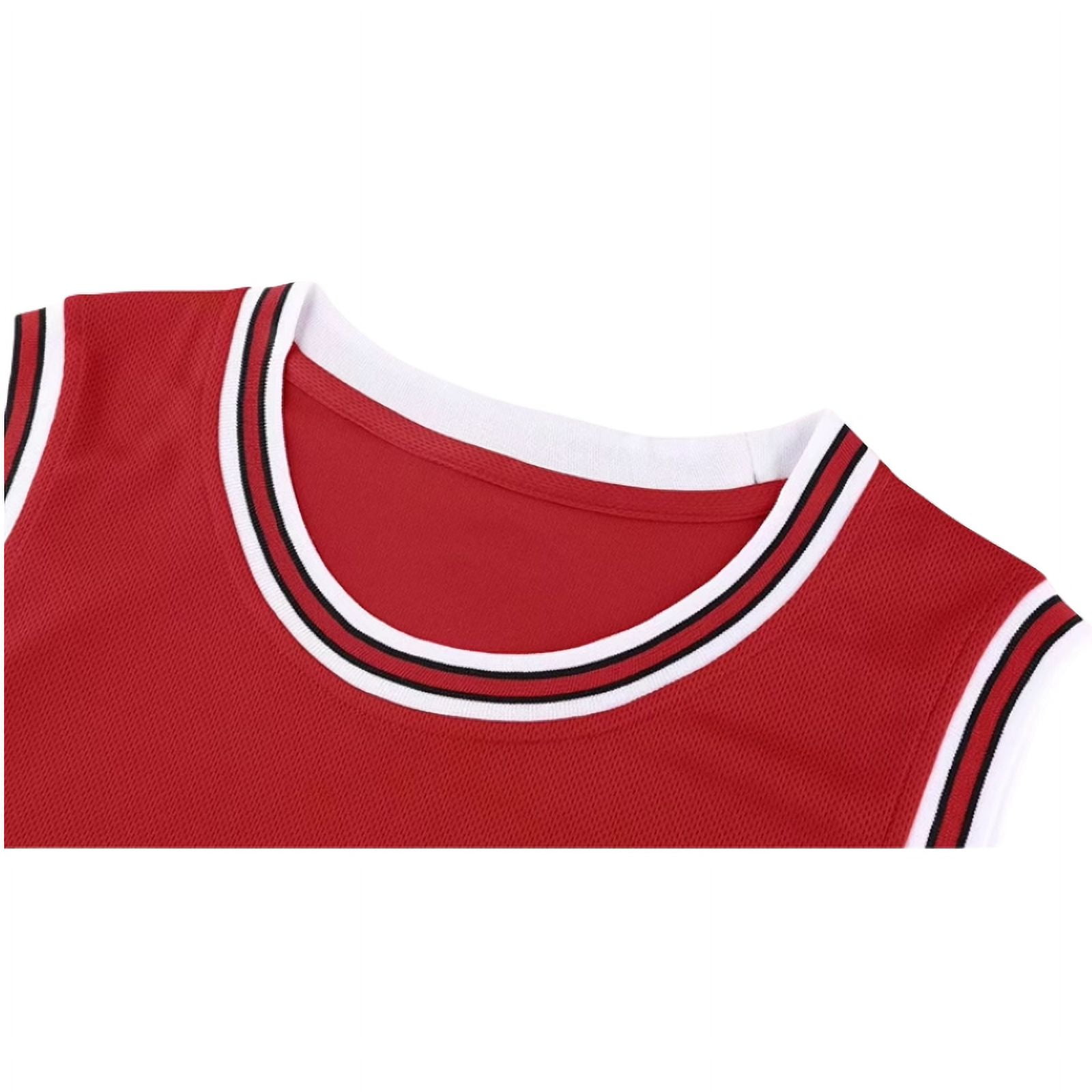 Anime Slam Dunk Shohoku Kids #10 SAKURAGI Basketball Jersey RUKAWA