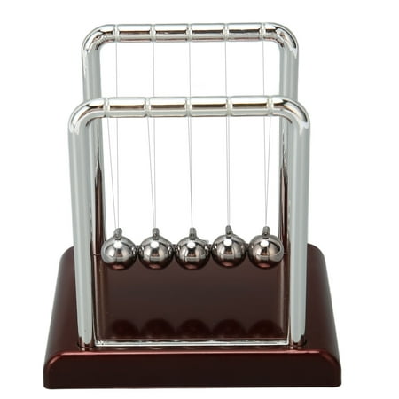 M Buder Swinging Balance Pendulum Gravity Effect Stress Relief Physics Pendulum Balls for School Office Desk Decoration 3.54 in / 9 cm