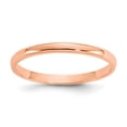 thumbnail image 1 of Quality Gold 10GK889 10K Rose Gold Polished Childs Ring - Size 3, 1 of 1