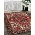 thumbnail image 2 of Ahgly Company Indoor Rectangle Traditional Saffron Red Area Rugs, 5' x 7', 2 of 6