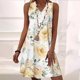 thumbnail image 1 of Puntoco Vestidos Mujer Verano Diseño De Verano Vestido Casual Gradual Sin Mangas Cuello V-Cuello Vestido Largo, 1 of 4