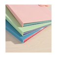 thumbnail image 5 of CHAO (Púrpura) Linda carpeta de archivos de expansión de color caramelo, organizador de archivos de bolsillo de 5 pestañas, carpeta de archivos portátil del alfabeto, 5 of 5