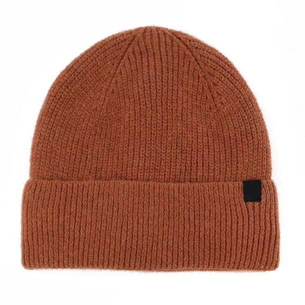Gorro para mujer, hombre, gorro de invierno, gorro con puños para mujer, gorros de esquí cálidos