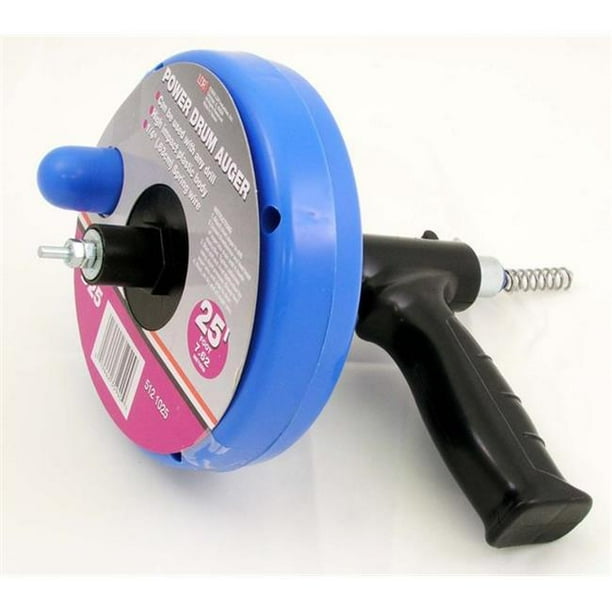 LDR Industries 180459406 512 1025 25 ft. Power Drum Canister Auger
