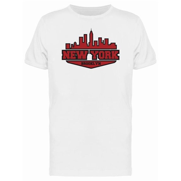 New York City Brooklyn Skyline Tee Men's -Image by Shutterstock