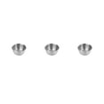 thumbnail image 1 of Decodeary Tasses à Sauce Multifonctionnelles Grand Application Trempettes pour Vinaigrettes Tasses à Condiments en Acier Inoxydable Durable Bol à Trempette 5cm (Santage) 3Ensemble, 1 of 6