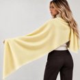 thumbnail image 4 of Unisex Women Men's Scarves Classic Wool Blend Scarf Solid Long Winter Scarf, 4 of 6