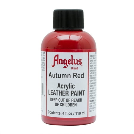 UPC: 0086366741849 | Angelus® Acrylic Leather Paint  4 oz.  Autumn Red