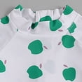 thumbnail image 6 of Hessimy Girl One Piece Swimsuit Bathing Suit Adjustable Straps Solid Full Coverage Swimwear(Green,18-24 Months), 6 of 8