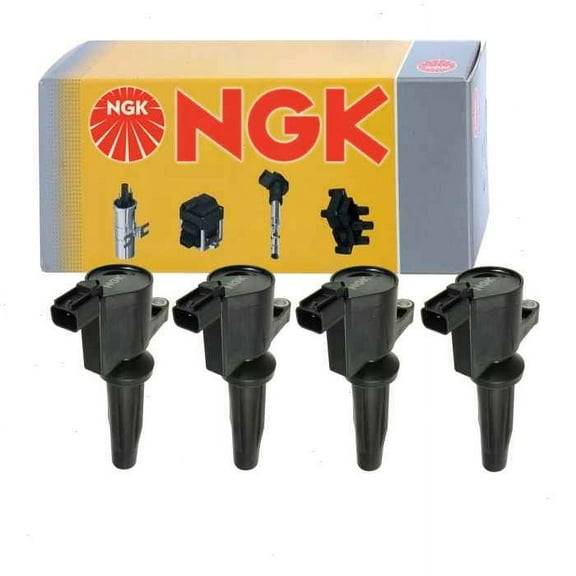 4 pc NGK Ignition Coils compatible with Mazda Tribute 2.3L L4 2005-2008