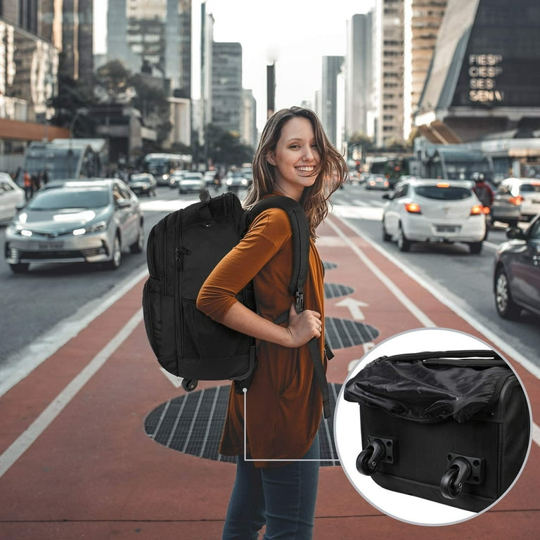4 wheel rolling backpack new arrivals
