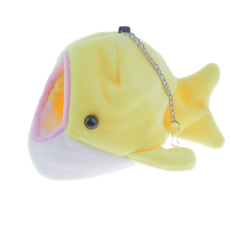 Tnarru Hamster Hamster Bed Small Animal Toy , Yellow Dolphine