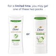 thumbnail image 4 of Dove Advanced Care Antiperspirant Deodorant for Women Cool Essentials 72 Hour Sweat & Odor Protection, 2.6 oz, 4 of 13