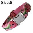 thumbnail image 2 of Conjunto de cinturón y bufanda con cuello para perro, color sandía, adecuado para entrenamiento al aire libre para perros y gatos de tamaño mediano, 2 of 5