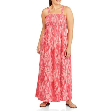 Faded Glory Women S Plus Size Straplesss Smocked Maxi Faded Glory Women S Plus Size Straplesss Smocked Maxi Dress
