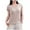 Khaki-03, variant on Perfectbot V Neck T Shirts for Women Short Sleeves Ribbed Knit Basic Tops Solid Casual Blouse
