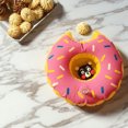 thumbnail image 3 of DQrwqpou Portavasos Inflable Donut Flotador Fiesta en La Piscina Posavasos (Rosa), 3 of 8