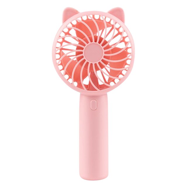 Mini Handheld USB Fan - Adjustable Head, Portable, Rechargeable, Desktop/Handheld, Low Noise Outdoor